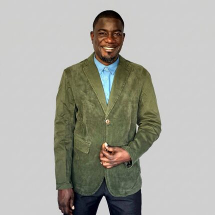 veste velours kaki homme