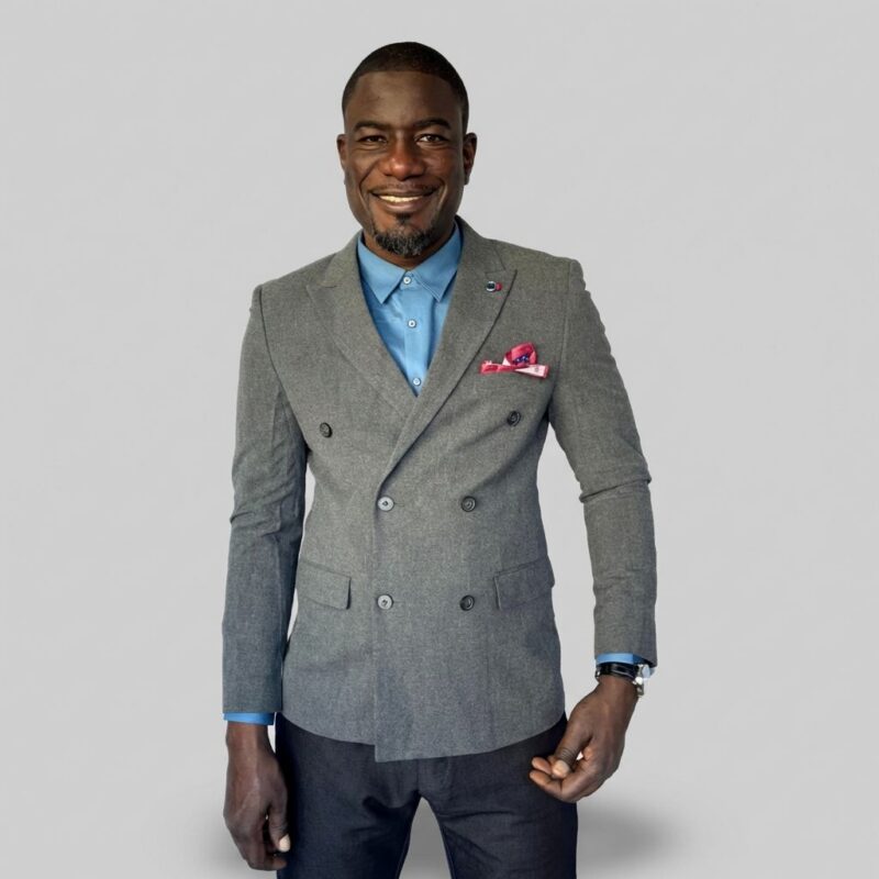 Veste croisée homme 2 bouton