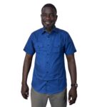 chemise kaki deux poches homme
