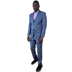 Ensemble Costume Bleu Ciel Homme