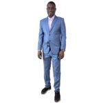 Ensemble Costume Bleu Ciel Homme
