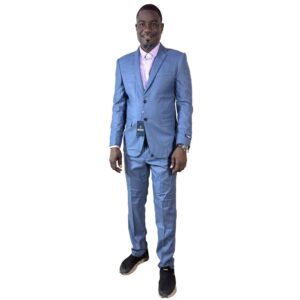 Ensemble Costume Bleu Ciel Homme