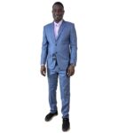 Ensemble Costume Bleu Ciel Homme