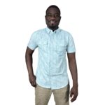 Chemise manches courtes homme Slim Fit Teddy Scares Dakar