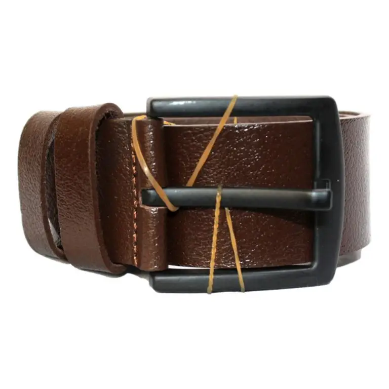 Ceinture Cuir Marron Foncée