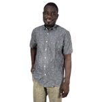 Chemise classique K&Z à fleurette homme Dakar