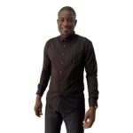 Chemise slim fit manche longue homme Dakar