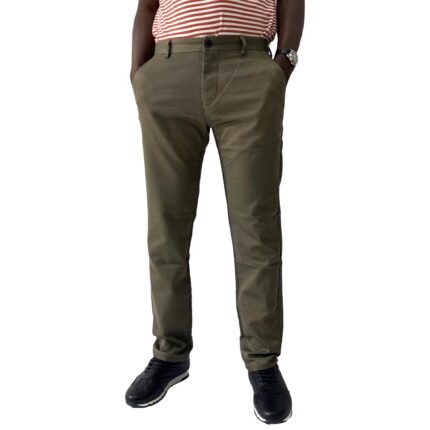 Pantalon kaki Massimo Dutti