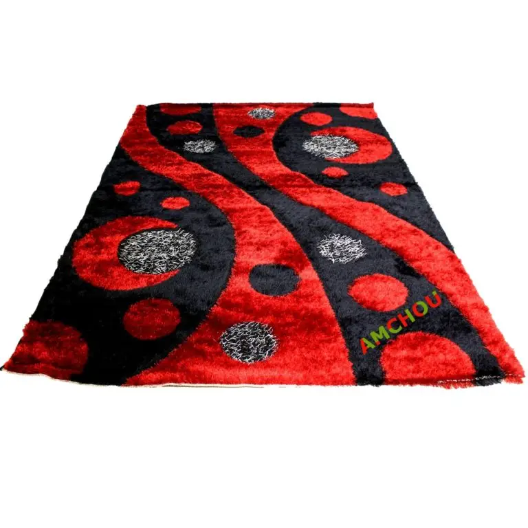 Moquette Rouge Noir-Dakar