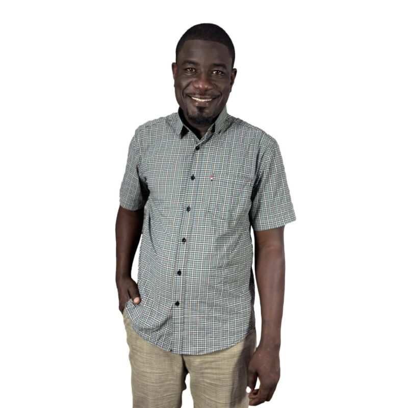 chemises manches courtes homme 100 % coton Dakar