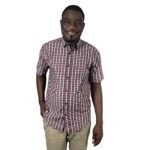 chemise rayée manches courtes homme Dakar