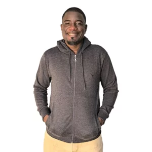 Pull homme à capuche AMCHOU coton confortable style urbain Dakar