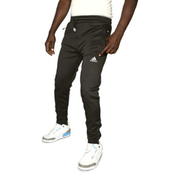 Pantalon jogging a bandes noir Adidas Sportswear