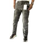 Pantalon cargo treillis homme