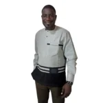 Chemises Traditionnelles Africaines Homme à Manches Longues 