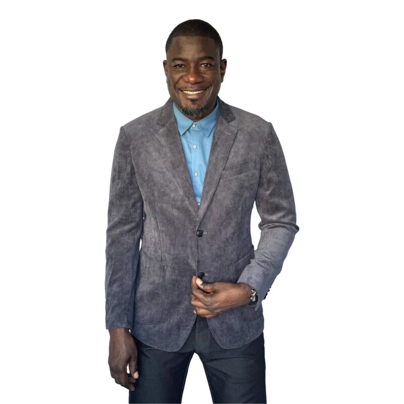 veste homme kaki vert foncé élégante AMCHOU Dakar