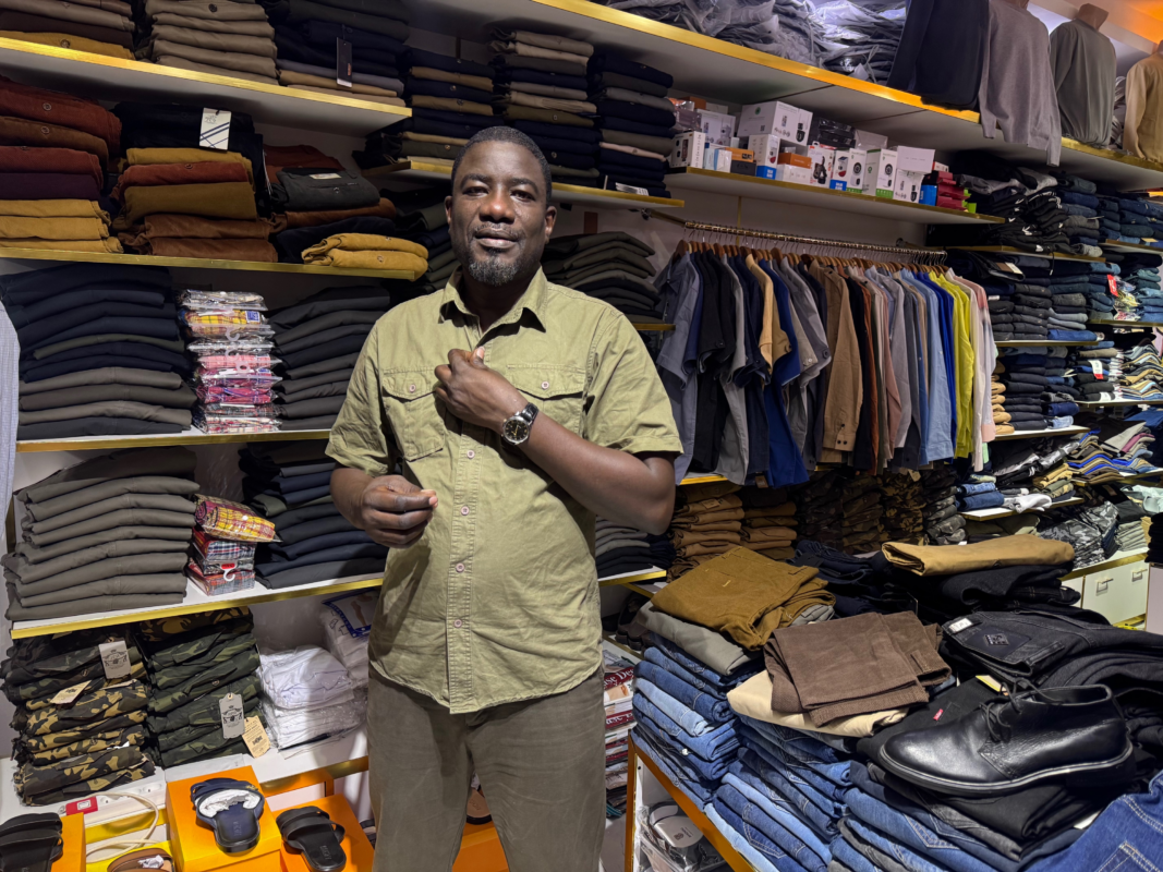 guide des tailles vêtements homme Sénégal