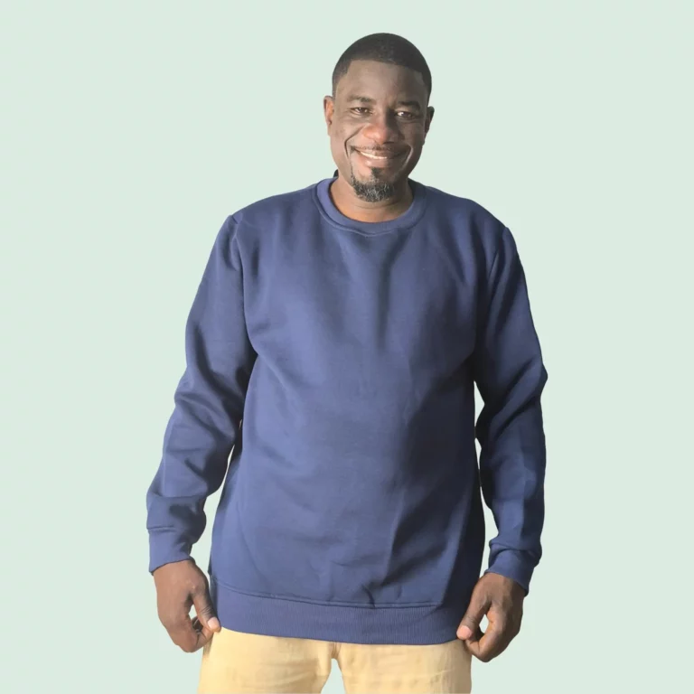 Pull col rond grande taille homme AMCHOU Dakar Sénégal