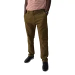 Pantalon Kaki Velours Homme
