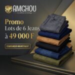 Pack de 6 Jeans Homme