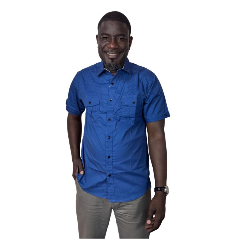 chemise à manches courtes pour homme