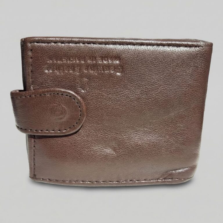 Porte monnaie en cuir