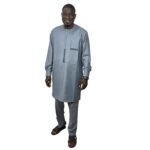 bouton machette tenue africaine homme Korité Dakar Sénégal style traditionnel moderne