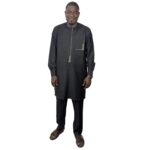 tenue traditionnelle africaine homme Korité Dakar Sénégal AMCHOU