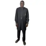 tenue traditionnelle africaine homme Korité Dakar Sénégal AMCHOU