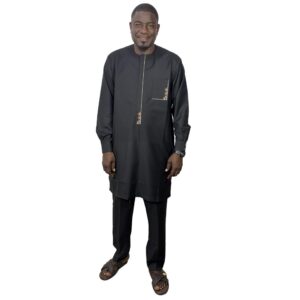 tenue traditionnelle africaine homme Korité Dakar Sénégal AMCHOU