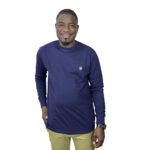 t-shirt manches longues coton AMCHOU mode homme Dakar Sénégal