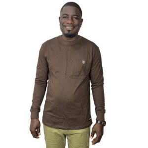 T-shirts manches longues homme | Amchou Dakar 7 t-shirt manches longues coton AMCHOU mode homme Dakar Sénégal