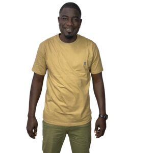 T-shirt AmChou moderne homme Dakar – pour la coupe et style urbain
