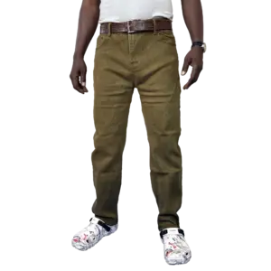Pantalon jeans lourd homme coupe classique AMCHOU Dakar